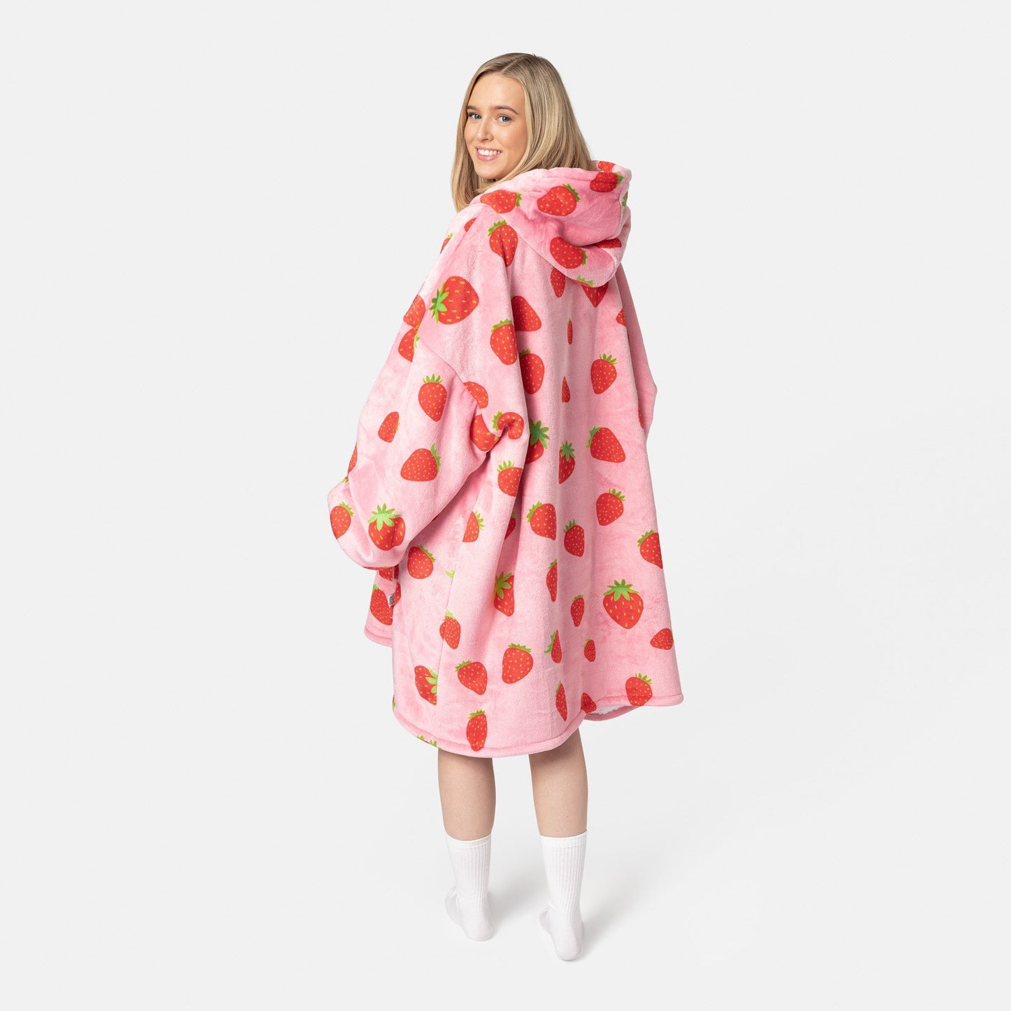 Jordbær HappyHoodie