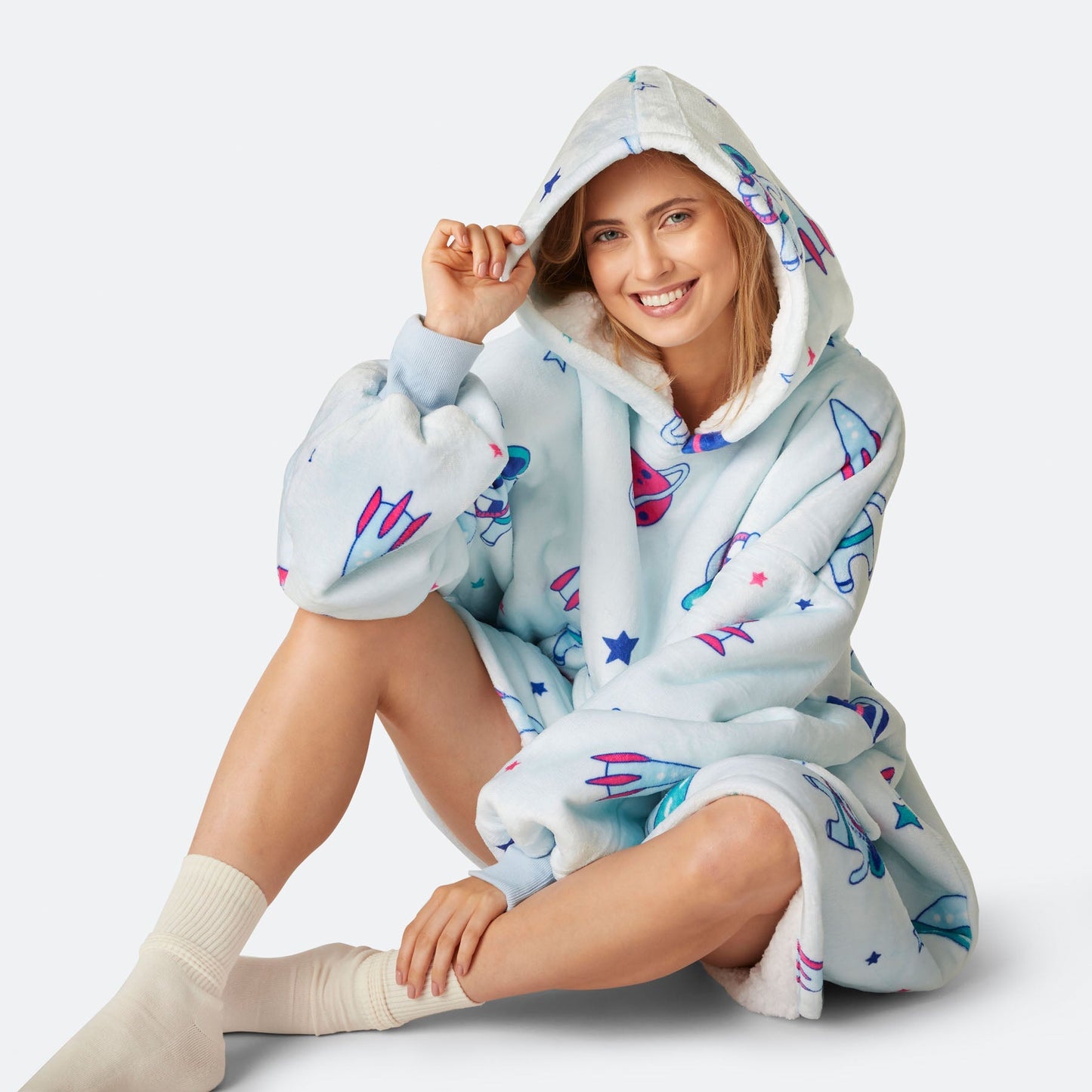 Space HappyHoodie