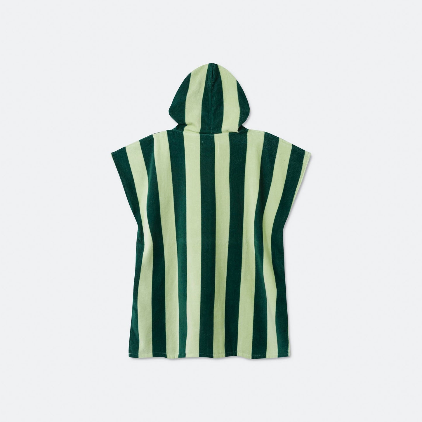Stripete Grønn Badeponcho Barn