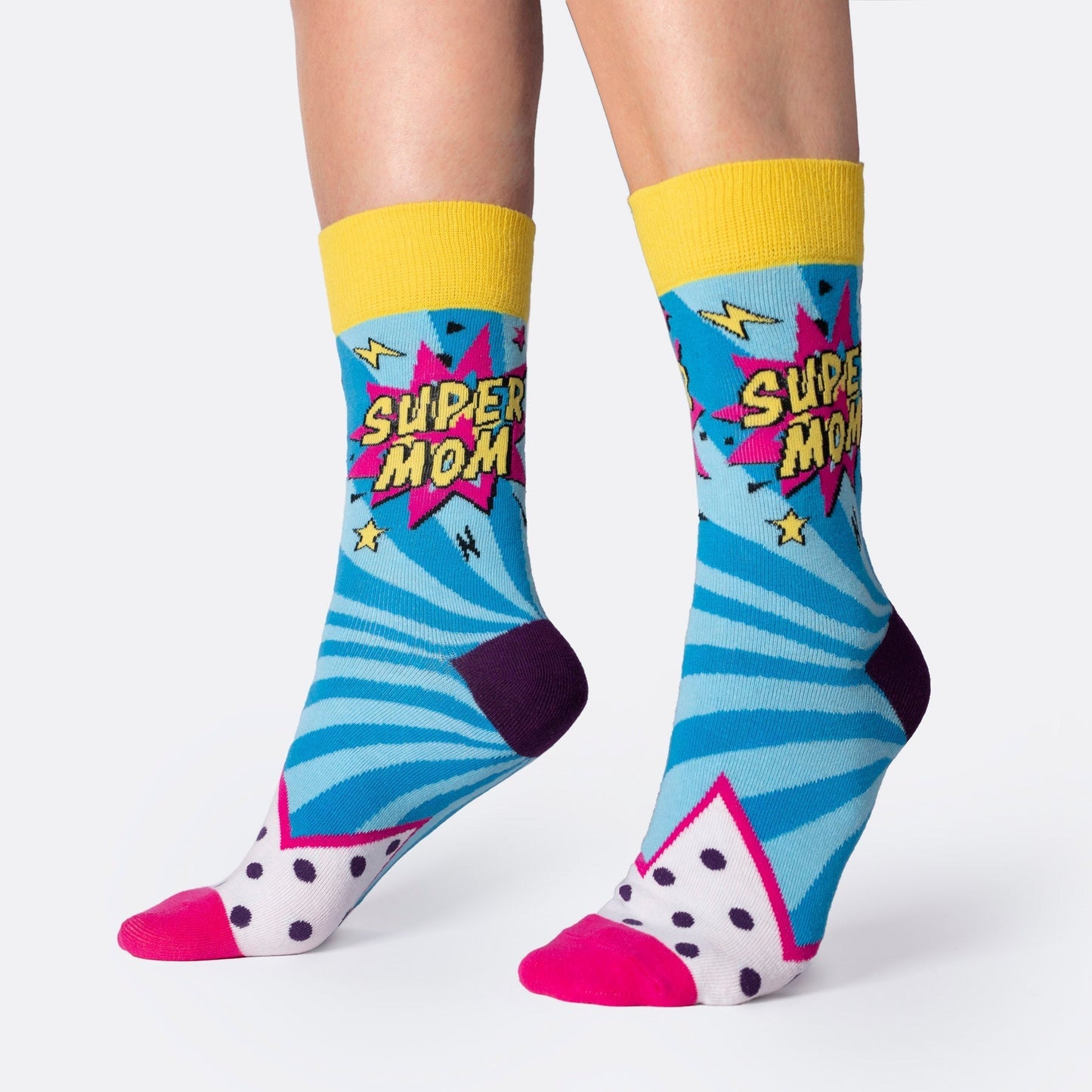 #1 Mom-sokker Gaveeske (3-pack)