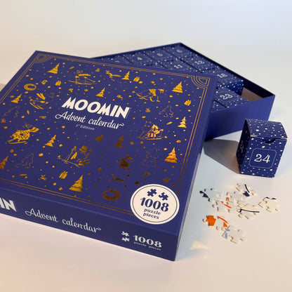 Moomin Advent Puzzle Calendar (Forhåndsbestilling)