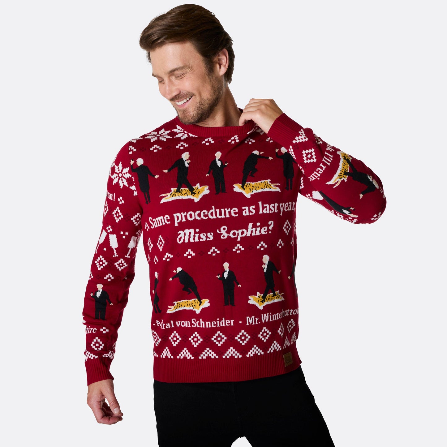 Grevinnen & Hovmesteren Julegenser Herre