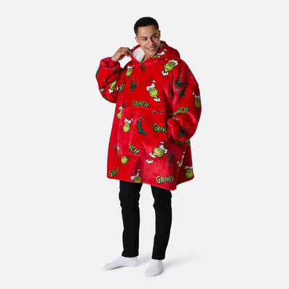 Grinchen Rød HappyHoodie