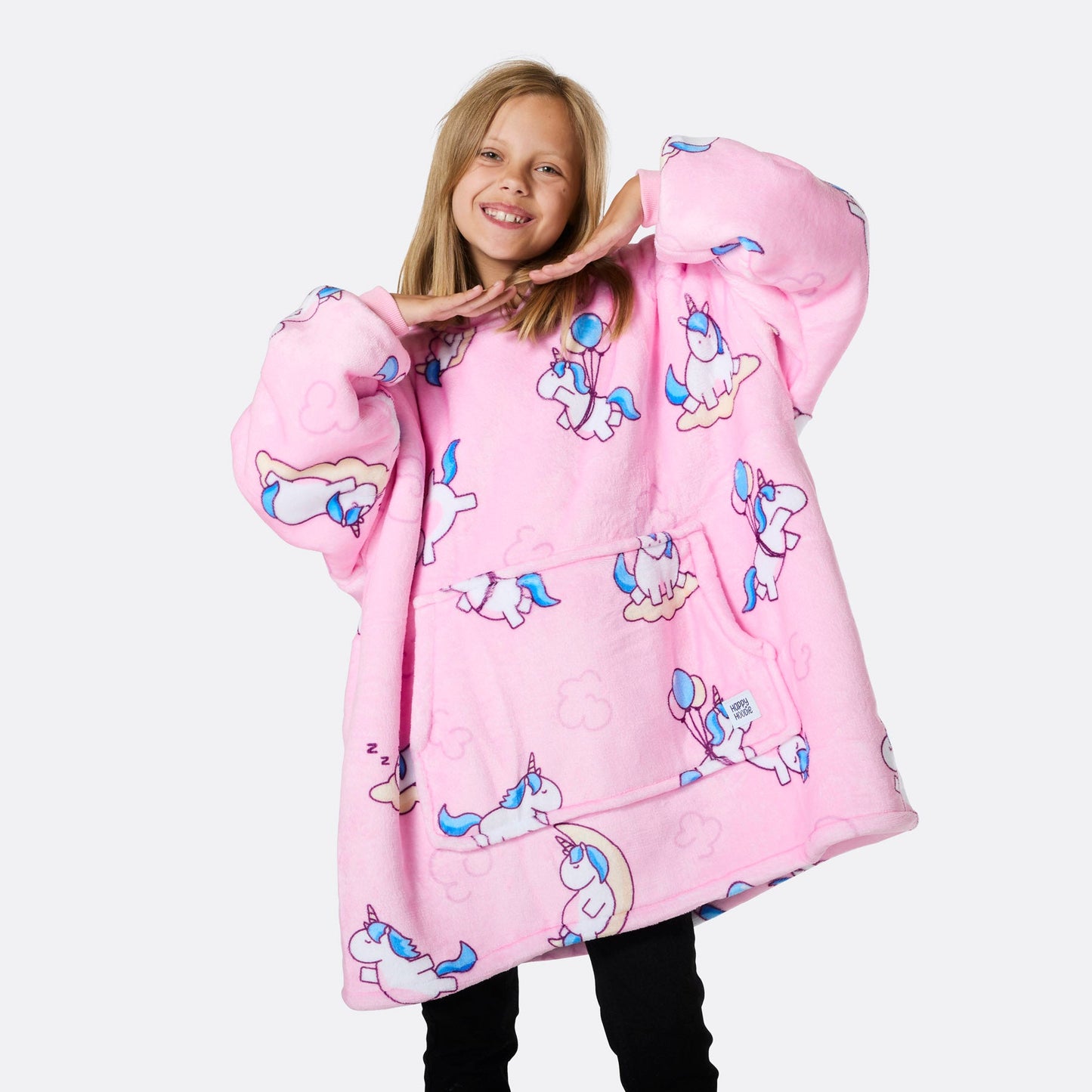 Enhjørning HappyHoodie Barn