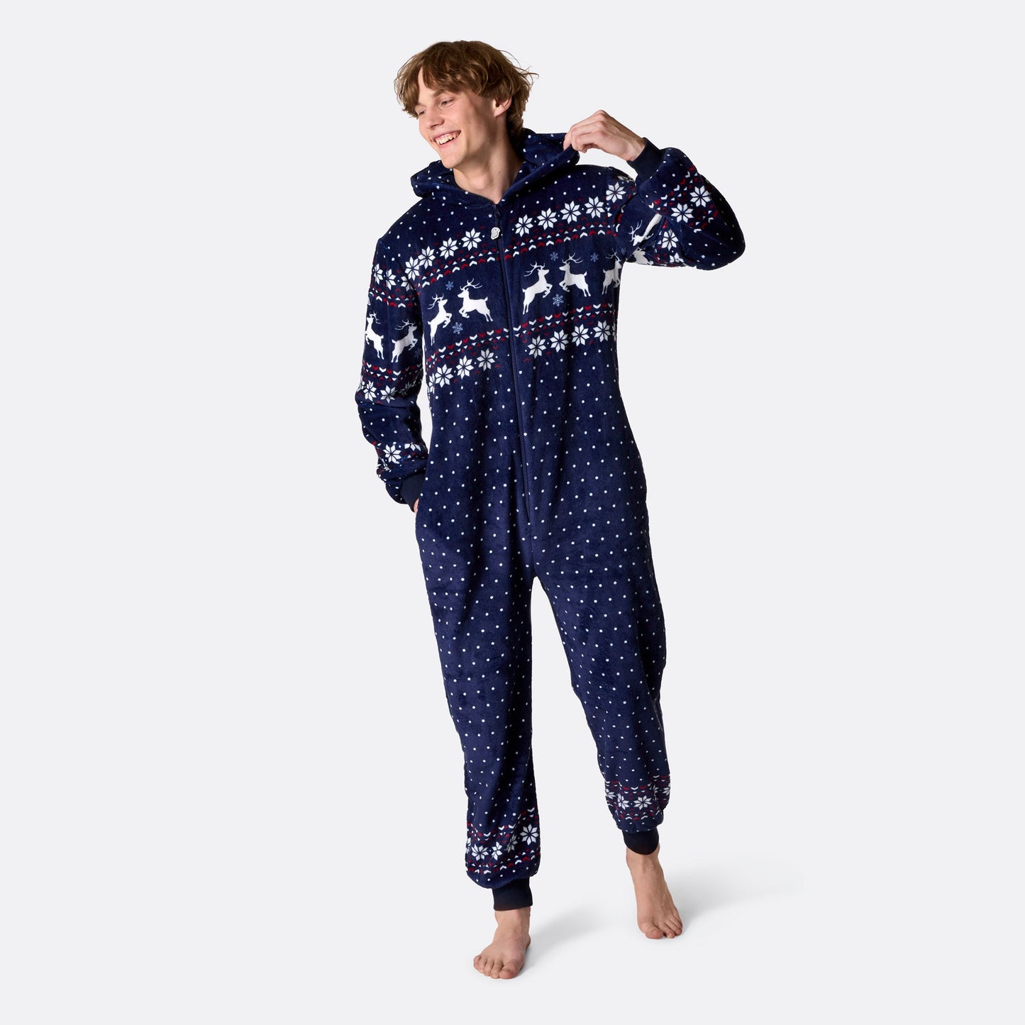 Blå Juleonesie Herre