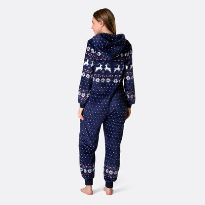 Blå Juleonesie Dame