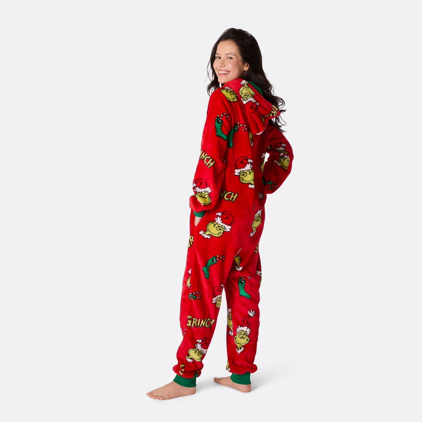 Grinchen Onesie Dame