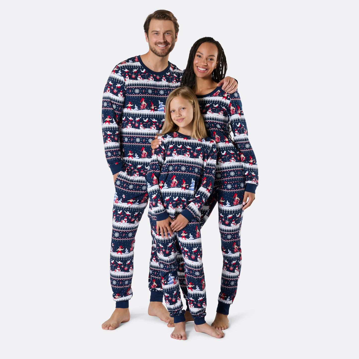 Julelandskap Julepysj Dame