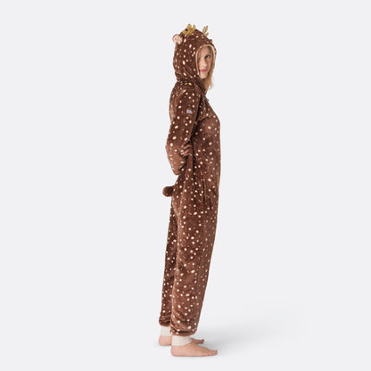 Rådyr Onesie Dame