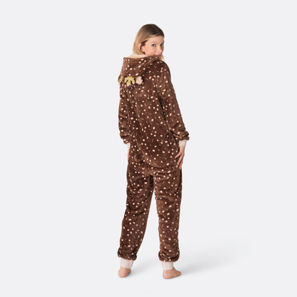 Rådyr Onesie Dame