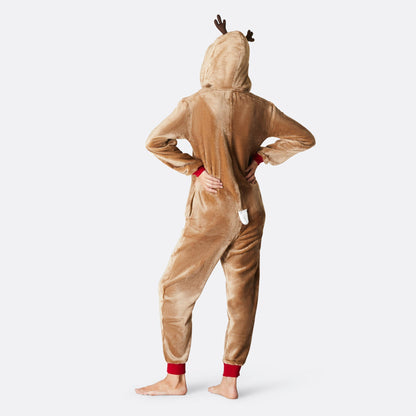 Reinsdyr Onesie Dame