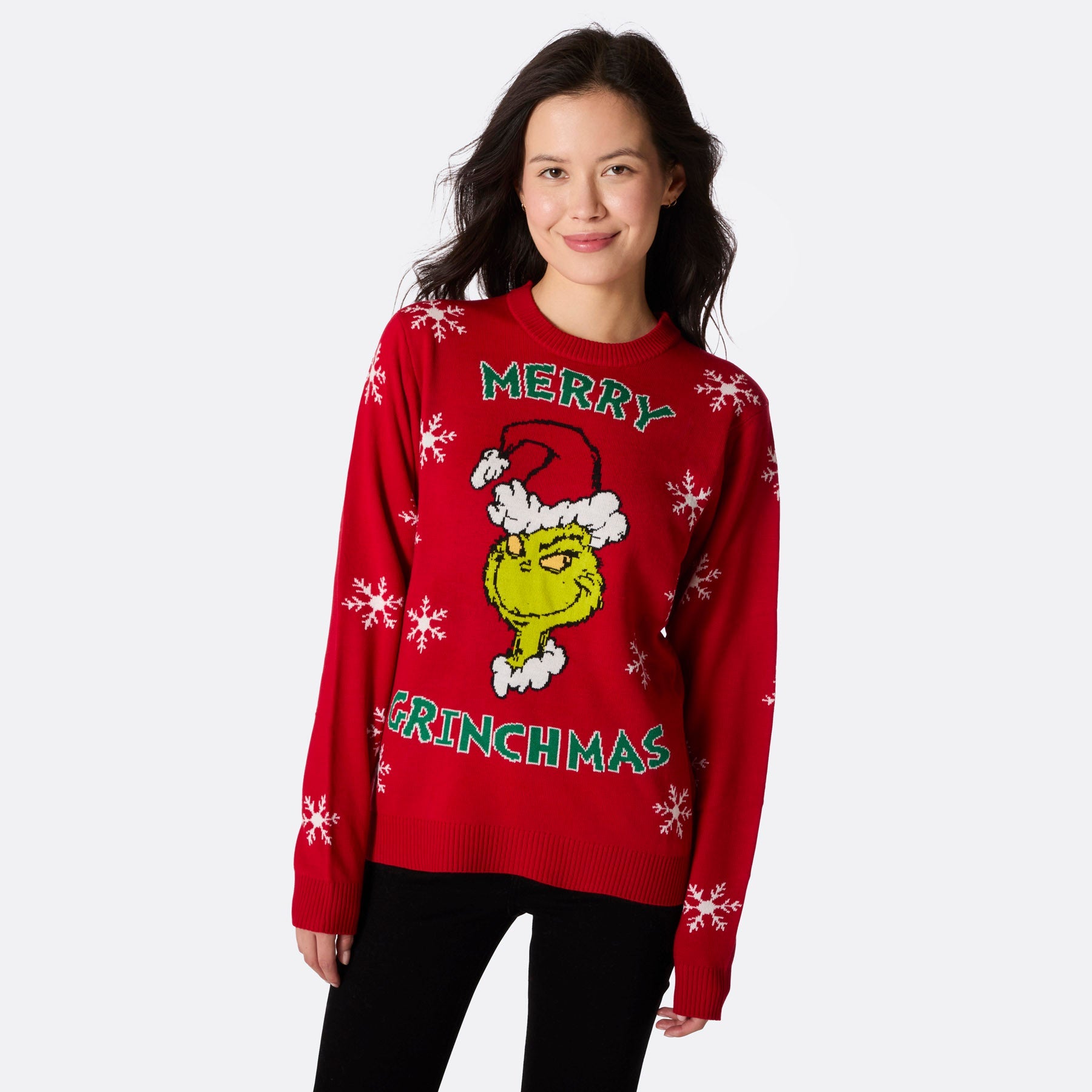 Merry Grinchmas Julegenser Dame