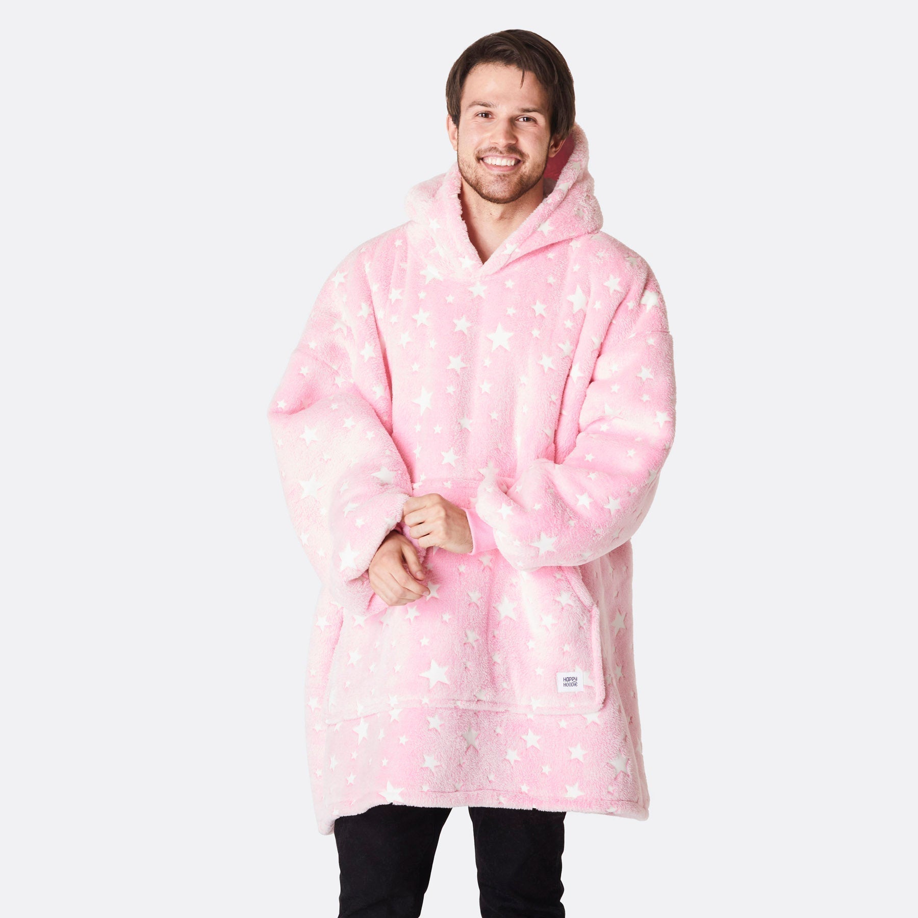 Stjerner Rosa HappyHoodie