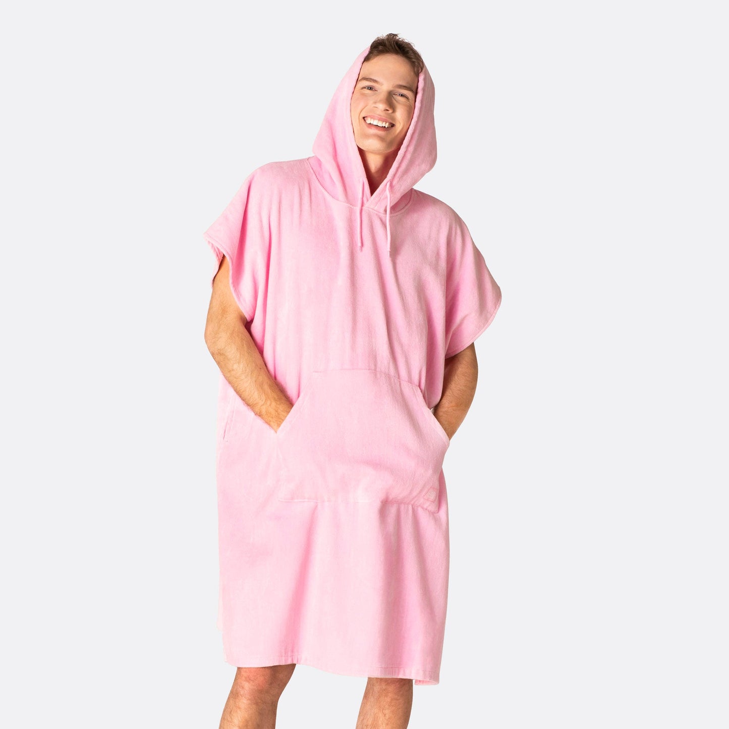 Bubblegum Rosa Badeponcho