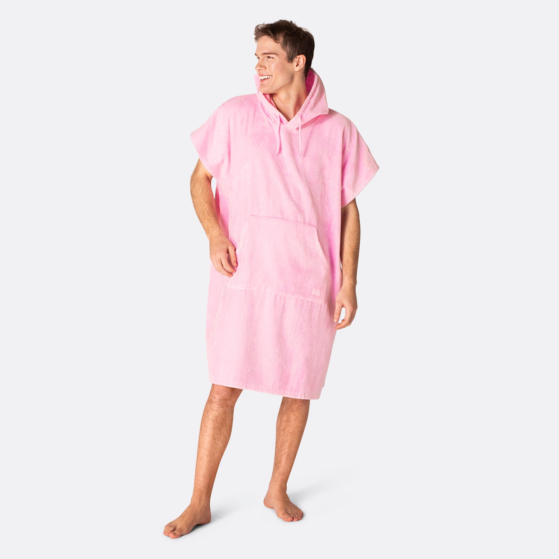 Bubblegum Rosa Badeponcho