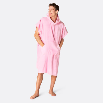 Bubblegum Rosa Badeponcho