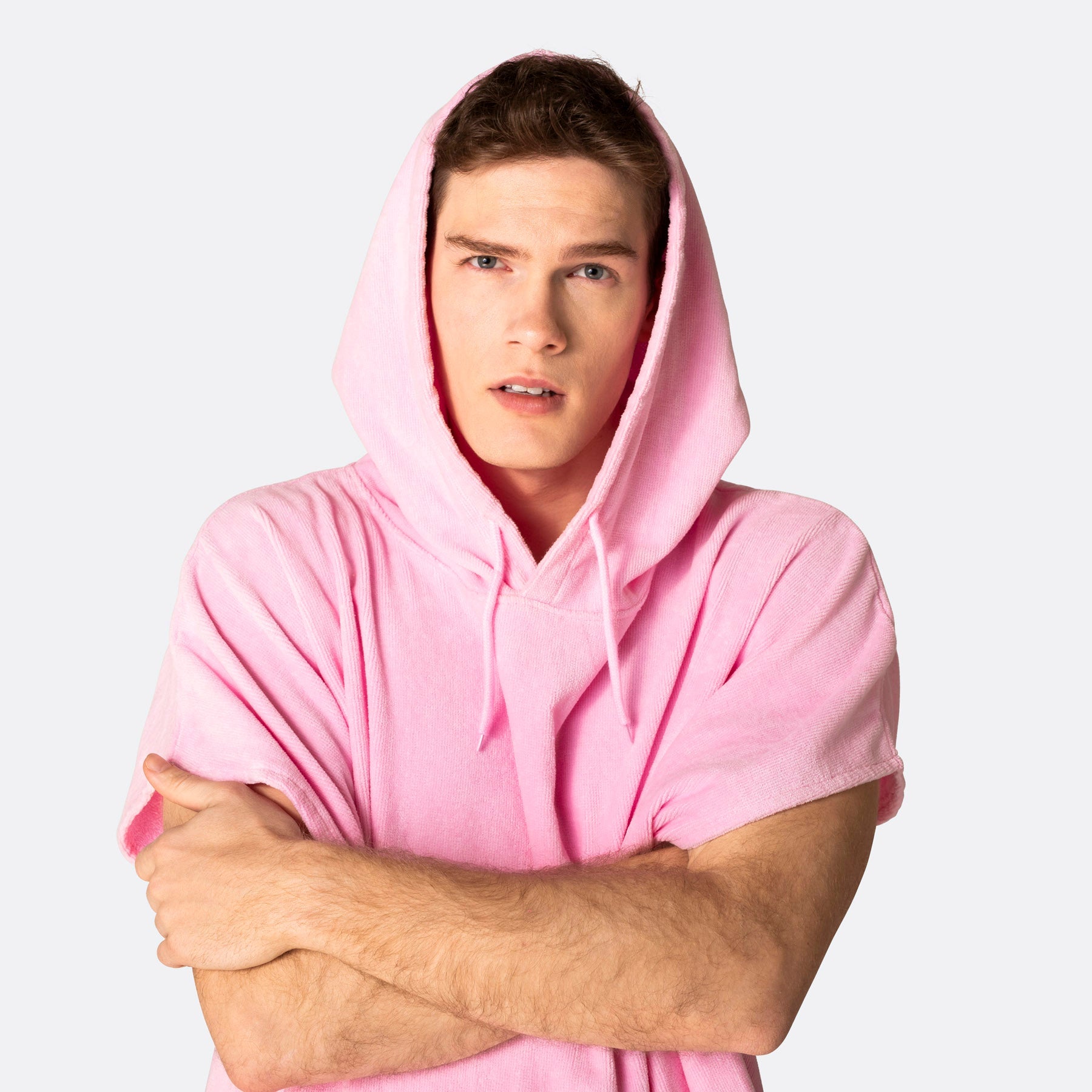 Bubblegum Rosa Badeponcho