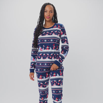 Julelandskap Julepysj Dame