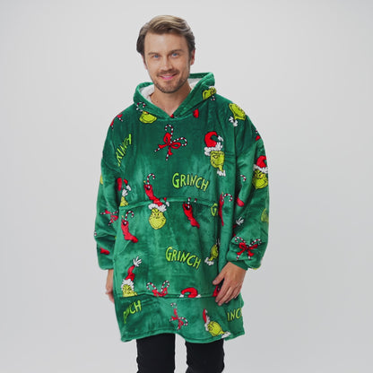 Grinchen Grønn HappyHoodie