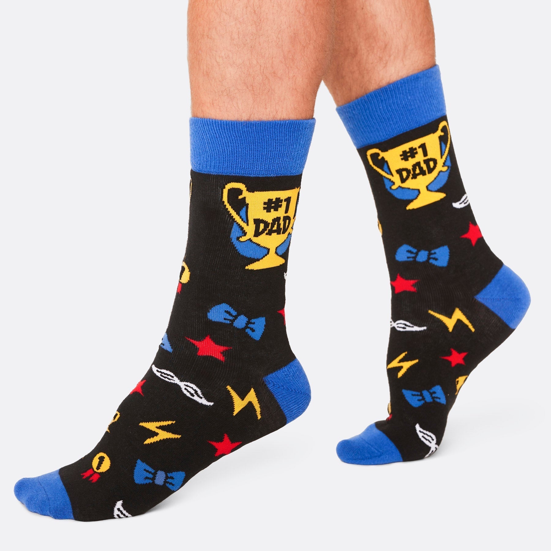 #1 Dad-sokker Gaveeske (3-pack)